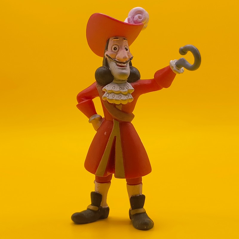 Bullyland Disney Peter Pan Kaptajn Klo figur – Original samlerfigur i god stand.