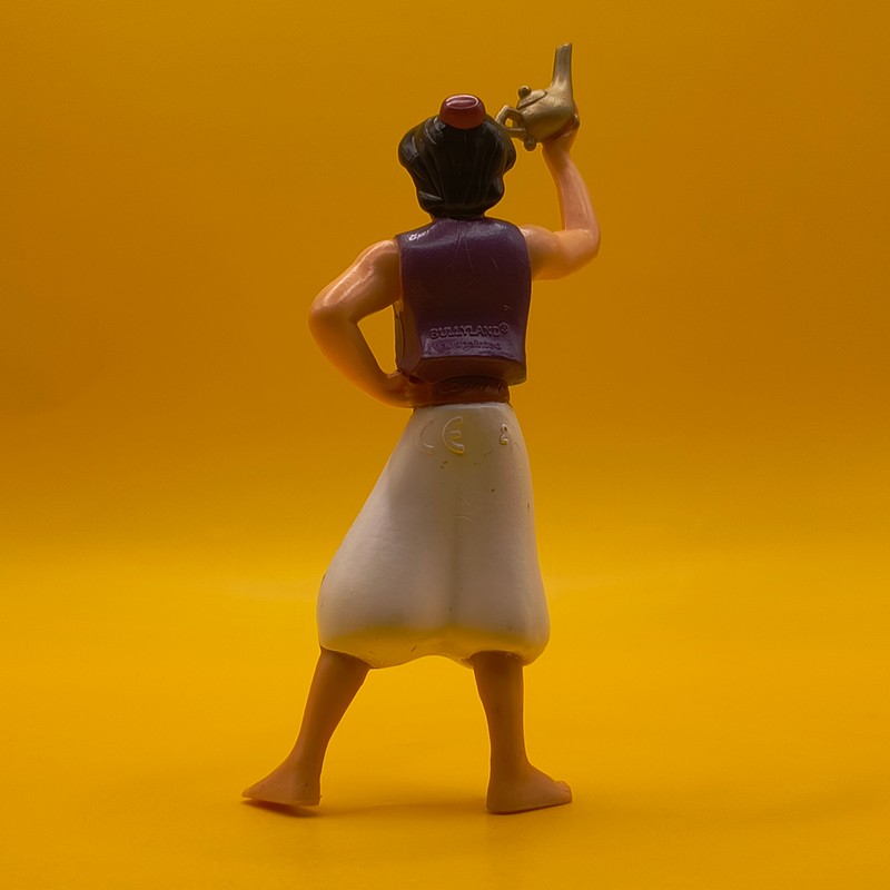 Bullyland Disney Aladdin figur med lampe - håndmalet retrofigur