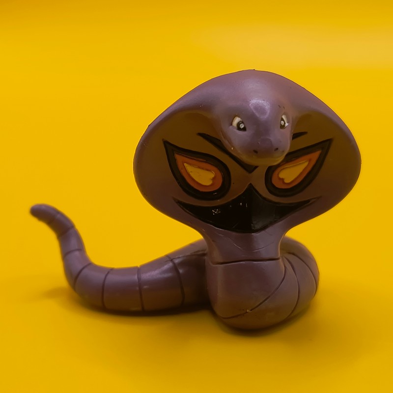 Vintage Pokémon Arbok figur fra Tomy CGTSJ – Original japansk samlerfigur i god stand